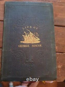 Très rare édition précoce du croquis de la vie de George Noscoe, un marin norvégien.
