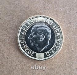 Très rare pièce de 1 livre King Charles III Bee 2025 édition limitée
