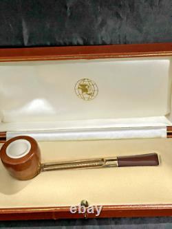 Très rare pipe en or massif 9 carats édition limitée