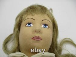 Très rare poupée en feutre vintage des années 1930 Merrythought 18 'Emily' édition limitée