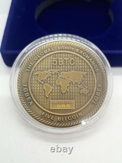 Très rare pour collectionneurs, Bitcoin physique non chargé, édition limitée #65 TGBEX