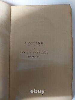 Très rare, première édition 1800 Samuel Taylor La pêche sous toutes ses formes