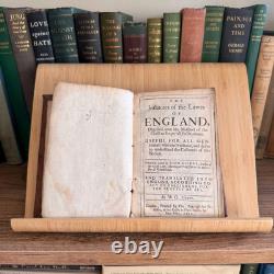 Très rare première édition de 1651. Les Institutes des Lois d'Angleterre par John Cowell