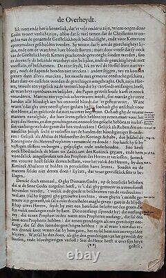 Très rare première édition de l'Histoire des Martyrs, 1657 -Haemstedius & Jacob Savry