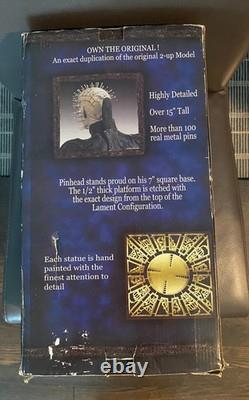 Très rare statue Hellraiser Pinhead édition limitée 557/1500 NECA 15 pouces