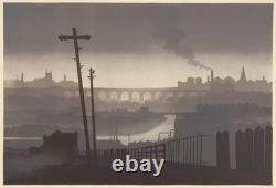 Trevor Grimshaw Le Viaduc Très Rare Édition Limitée Imprimée Signée par l'Artiste