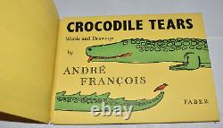 Trouvaille très rare! Larmes de crocodile vintage par André François 1955. Première édition