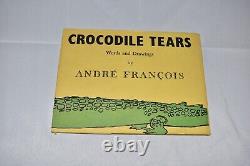 Trouvaille très rare! Larmes de crocodile vintage par André François 1955. Première édition