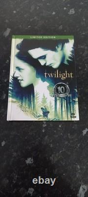 Twilight Saga Édition Limitée Coffret DVD Italien 10e Anniversaire Très Rare