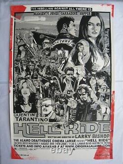 Tyler Stout Hell Ride Variante Très Rare Edition Limitée Affiche D'impression Mondo
