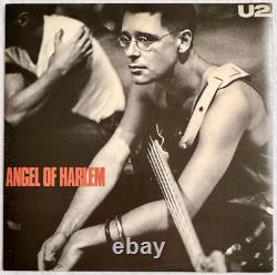 U2 - Angel Of Harlem - Très rare édition limitée australienne vinyle bleu 7 pouces <br/>	 

