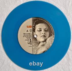 U2 - Angel Of Harlem - Très rare édition limitée australienne vinyle bleu 7 pouces 
 <br/> 
