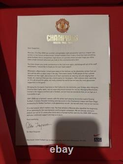 Un objet de collection Manchester United en édition limitée très rare