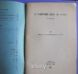 Une graine de moutarde au Japon Merrell Vories édition de 1948 TBE très rare