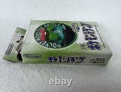 Version verte des cartes à jouer Pokémon de Nintendo de 1998, très rare, d'occasion, japonais