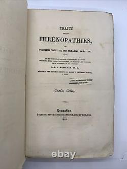 Very Rare 1835 Traite Sur Les Phrenopathies De J. Guislain Deuxième Édition Français
