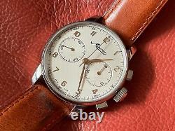 Very Rare Minerva Heritage Chronograph Limited Edition Watch En Full Set
