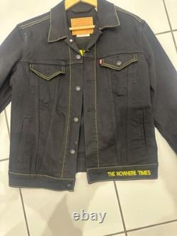 Veste en jean Levi’s trucker noire, édition limitée très rare