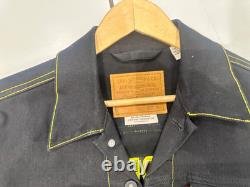 Veste en jean Levi’s trucker noire, édition limitée très rare