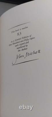 Ville de Révélation, John Michell TRÈS RARE Édition Limitée Signée Première