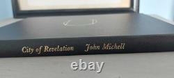 Ville de Révélation, John Michell TRÈS RARE Édition Limitée Signée Première