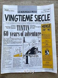 Vintage Tintin Terre des Soviets 1989 édition numérotée 250 très rare