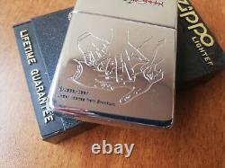 Vtg Très Rare Briquet Zippo Édition Limitée 1996 Groupe Bon Jovi Mains Ensemble