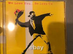 We Love You So Love Us CD Amour 1 Banksy Uk Edition Sold Out Very Rare