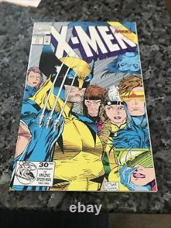 X-men 11 Pressman Silver Variante Très Rare 2ème Impression Jim Lee En Vf À Vf+