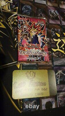 Yugioh! Booster Pack De Booster De Force De Magicien 1ère Édition Anglais Nouveau Et Très Rare