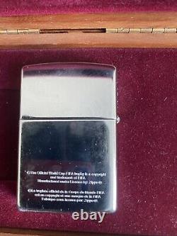 Zippo, France 98 Coupe Du Monde Lighter, Ltd Edition (très Rare)