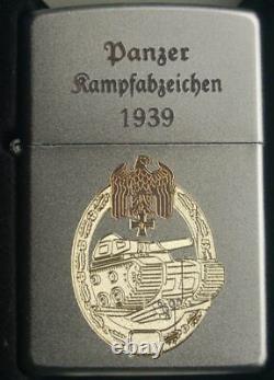 Zippo Histoire Allemagne 1939 Cross Panzer-tiger Wehrmacht Edition Limitée Very Rare
