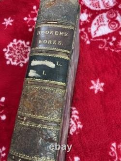 Œuvres de Richard Hooker, John Keble TRÈS RARE ÉDITION DE 1836